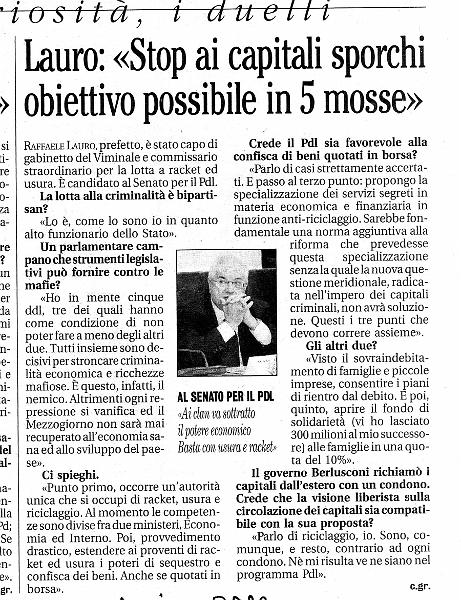 ilmattino7aprile.jpg - Il Mattino - Napoli - 7 Aprile 2008